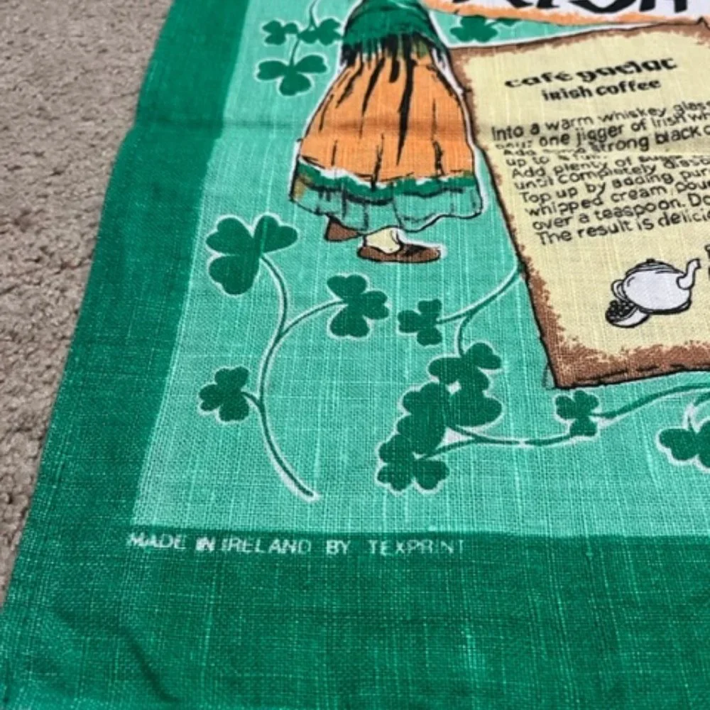 Irish Linen/Cotton Tea Towel ~ Traditional Irish Recipes 19